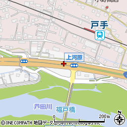 福戸橋周辺の地図