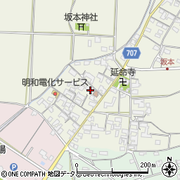 三重県多気郡明和町坂本1397周辺の地図