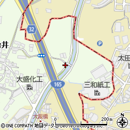 大阪府堺市美原区多治井610周辺の地図
