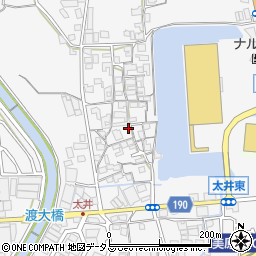大阪府堺市美原区太井325周辺の地図