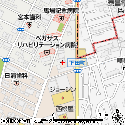 大阪府堺市西区浜寺船尾町東4丁264周辺の地図