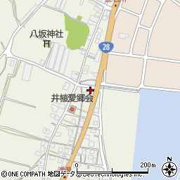淡路警察署浦交番周辺の地図