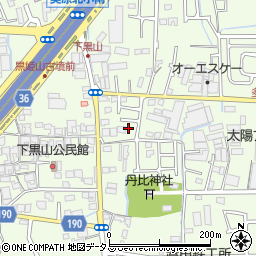 大阪府堺市美原区多治井162-1周辺の地図