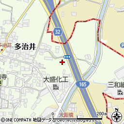 大阪府堺市美原区多治井639周辺の地図