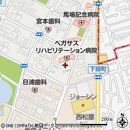 大阪府堺市西区浜寺船尾町東4丁267周辺の地図