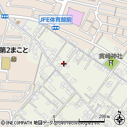 岡山県倉敷市連島町鶴新田628-17周辺の地図