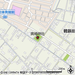 寅崎神社周辺の地図