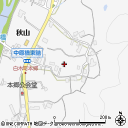 広島県広島市安佐北区白木町秋山426周辺の地図