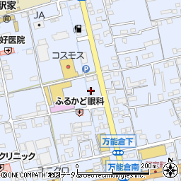 ファミリーマート駅家万能倉店周辺の地図
