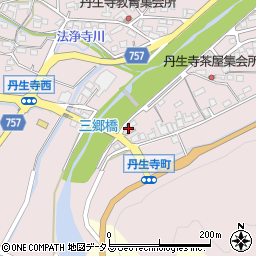 三重県松阪市丹生寺町101周辺の地図