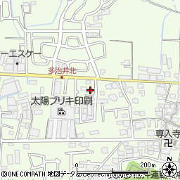 大阪府堺市美原区多治井286-6周辺の地図