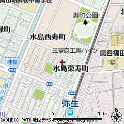 岡山県倉敷市水島東寿町2-14周辺の地図