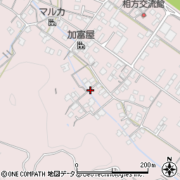 広島県福山市新市町相方周辺の地図
