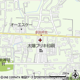 大阪府堺市美原区多治井272周辺の地図