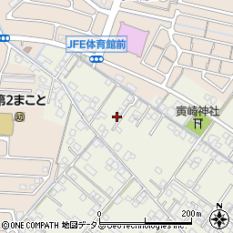 岡山県倉敷市連島町鶴新田628-16周辺の地図