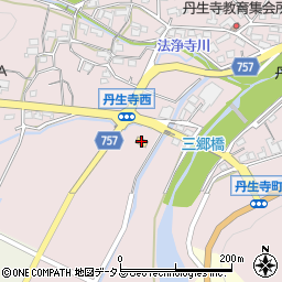 三重県松阪市丹生寺町1586周辺の地図