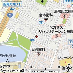 大阪府堺市西区浜寺船尾町東4丁62周辺の地図