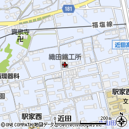 織田鐵工所周辺の地図