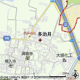 大阪府堺市美原区多治井661周辺の地図