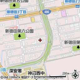 デイホーム新徳田周辺の地図