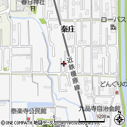 奈良県磯城郡田原本町秦庄357周辺の地図