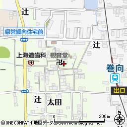 奈良県桜井市太田214周辺の地図