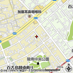 大阪府堺市北区百舌鳥陵南町3丁139周辺の地図