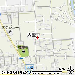 大阪府堺市美原区大饗57-26周辺の地図