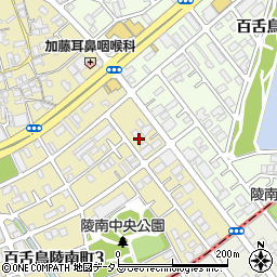 大阪府堺市北区百舌鳥陵南町3丁189周辺の地図