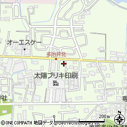 大阪府堺市美原区多治井282周辺の地図