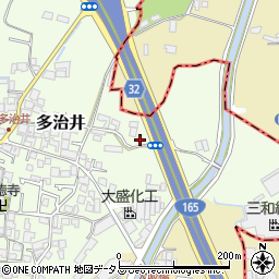 大阪府堺市美原区多治井545周辺の地図