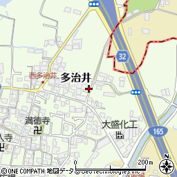 大阪府堺市美原区多治井660-13周辺の地図