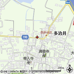大阪府堺市美原区多治井503周辺の地図