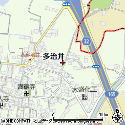 大阪府堺市美原区多治井660-12周辺の地図