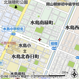 岡山県倉敷市水島南緑町2周辺の地図