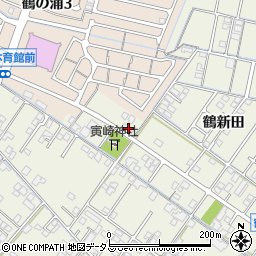 岡山県倉敷市連島町鶴新田666-1周辺の地図