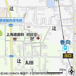 奈良県桜井市太田206周辺の地図