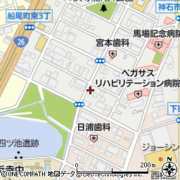 大阪府堺市西区浜寺船尾町東4丁60周辺の地図