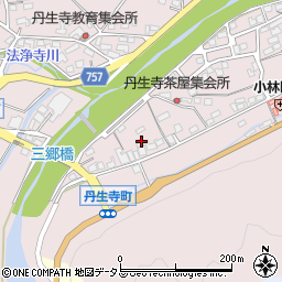 三重県松阪市丹生寺町106周辺の地図