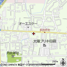 大阪府堺市美原区多治井246周辺の地図