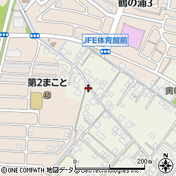 岡山県倉敷市連島町鶴新田160周辺の地図