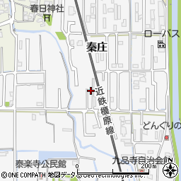 奈良県磯城郡田原本町秦庄357-11周辺の地図