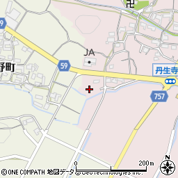 三重県松阪市丹生寺町366周辺の地図