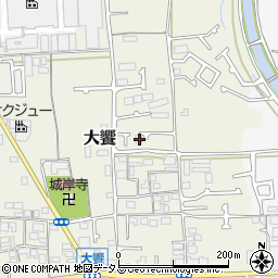大阪府堺市美原区大饗60-1周辺の地図