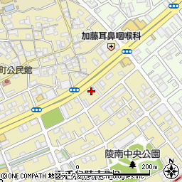 大阪府堺市北区百舌鳥陵南町3丁161周辺の地図