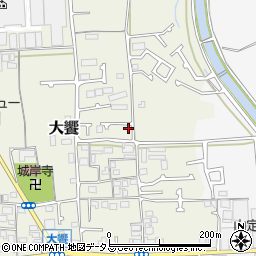 大阪府堺市美原区大饗59-6周辺の地図