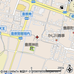 三重県松阪市豊原町周辺の地図