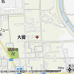 大阪府堺市美原区大饗59周辺の地図