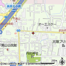 大阪府堺市美原区多治井180周辺の地図
