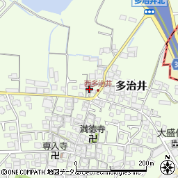 大阪府堺市美原区多治井499周辺の地図